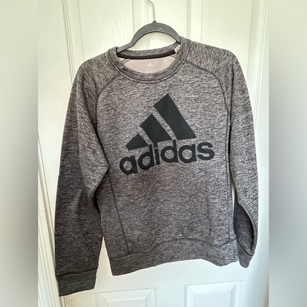 Adidas, small, grey sweatshirt